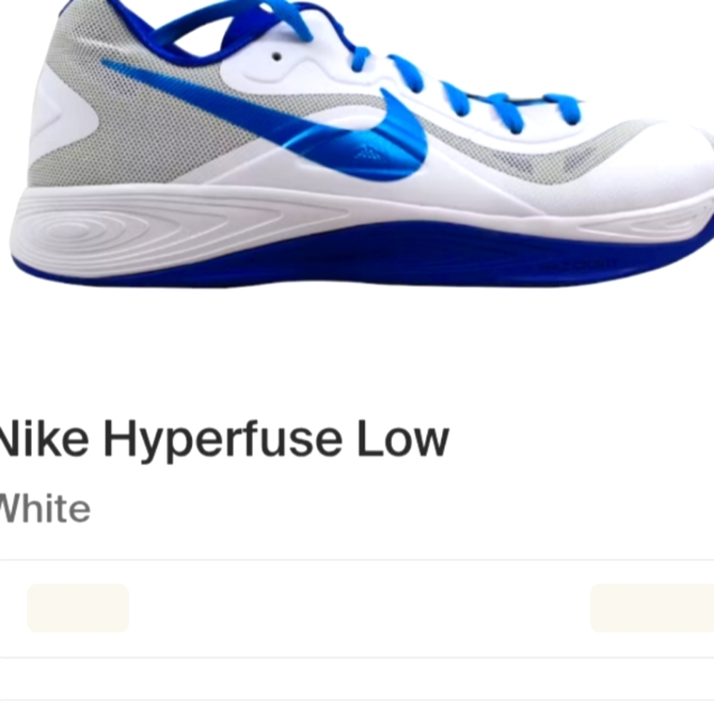 Nike Zoom Hyperfuse Low White 13